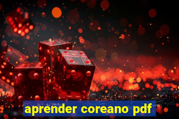 aprender coreano pdf